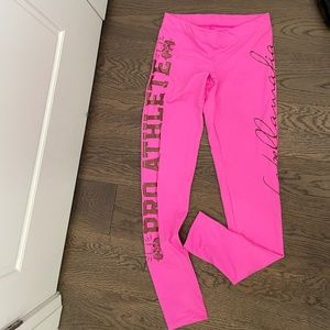 la bella mafia pink leggings